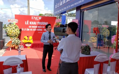 ENCO khai trương Chi nhánh Miền Tây (Báo Cần Thơ Online)
